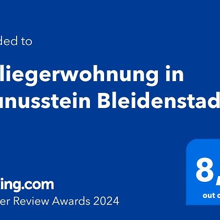 Einliegerwohnung In Taunusstein Bleidenstadt Buitenkant foto