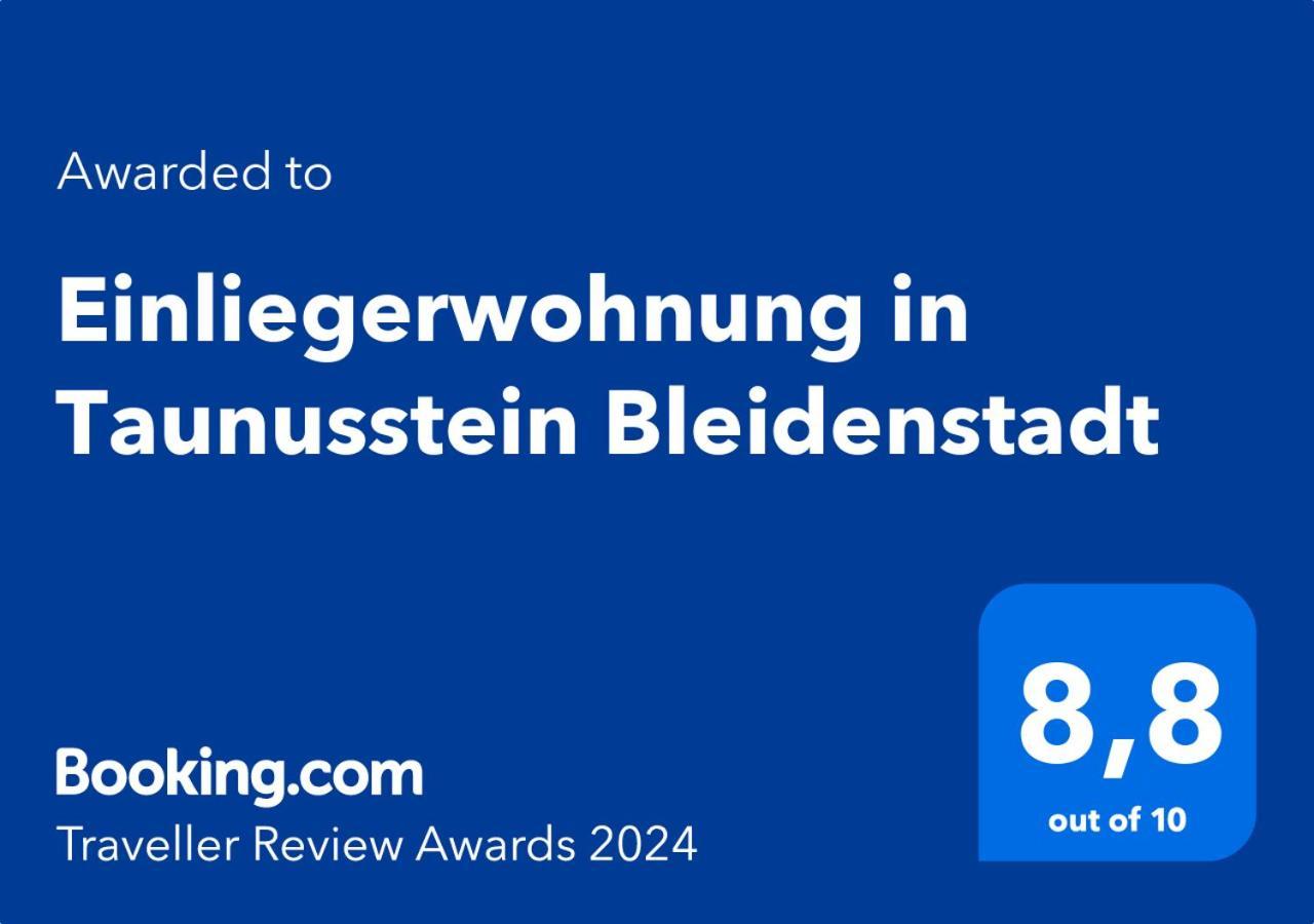 Einliegerwohnung In Taunusstein Bleidenstadt Buitenkant foto